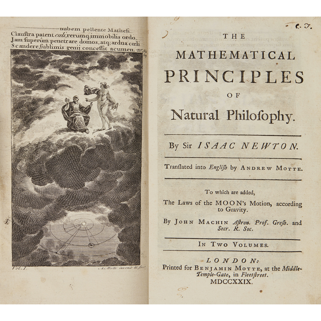 Appraisal: Newton Isaac - Motte Andrew Sir Isaac Newton's Mathematical Principles