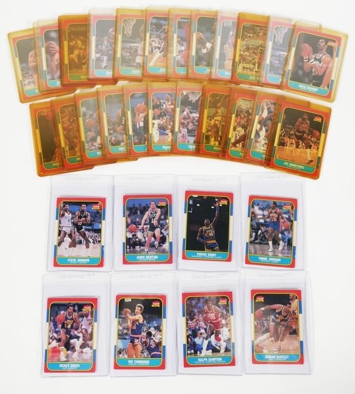 Appraisal: cards from the Fleer Premier set including some stars --