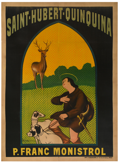 Appraisal: LEONETTO CAPPIELLO - SAINT-HUBERT-QUINQUINA Circa x inches x cm Vercasson