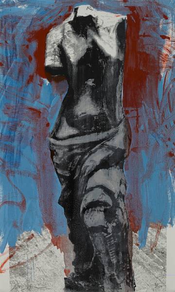 Appraisal: Jim Dine American born The Red White and Blue Venus