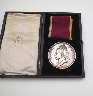 Appraisal: Victoria Empress of India Medal silver by G G Adams