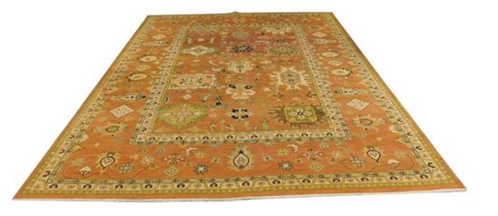 Appraisal: RUG Modern oriental flat weave rug ' l x '