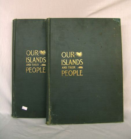 Appraisal: Pair of large format books Our Islands an Their People