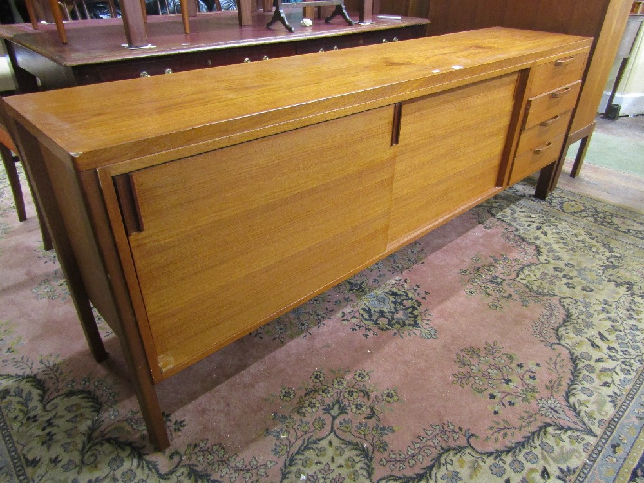 Appraisal: A Gordon Russell Limited of Broadway long and low teak