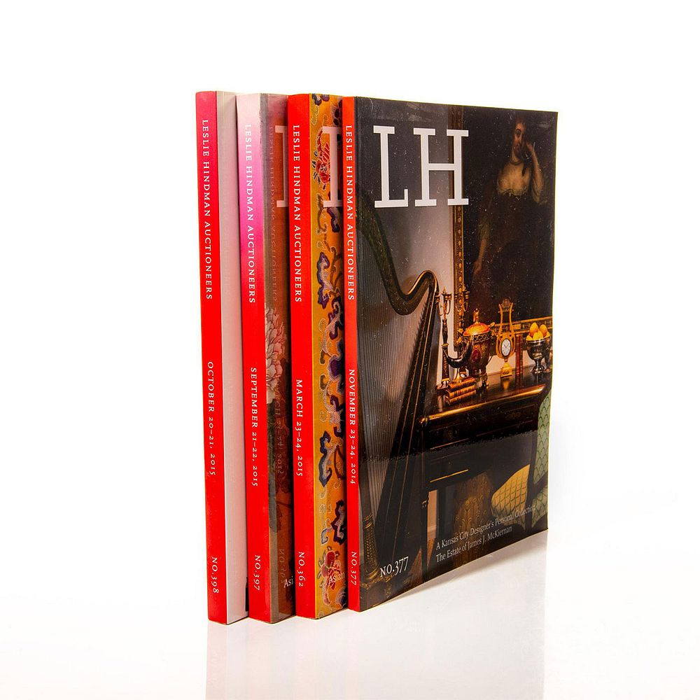 Appraisal: LESLIE HINDMAN AUCTION CATALOGS ASIAN OTHER ARTS November -October Thousands