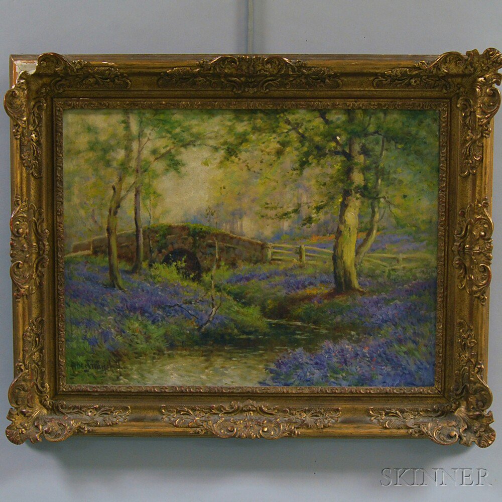 Appraisal: Alfred Fontville De Breanski Jr British - Spring Time The