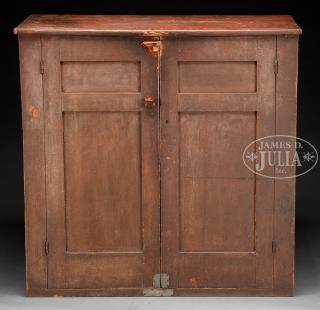 Appraisal: FINE HUDSON RIVER VALLEY PANTRY CUPBOARD Circa New York State