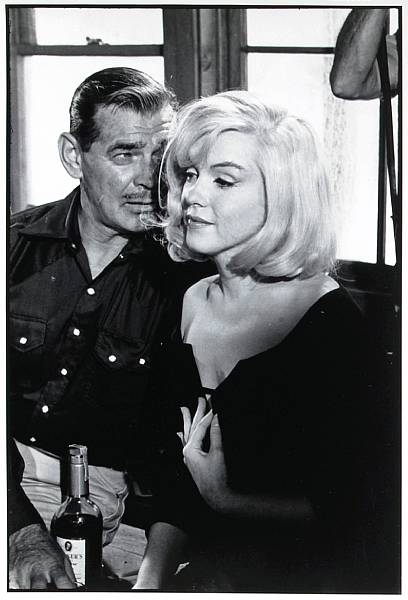 Appraisal: Inge Morath Austrian - Marilyn Monroe and Clark Gable on