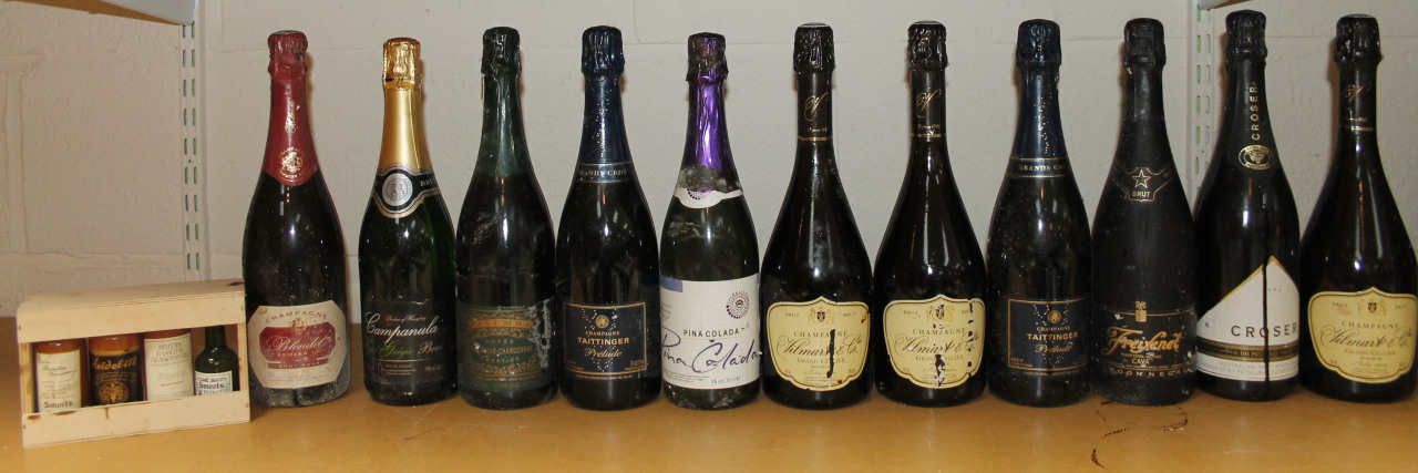 Appraisal: Various alcohol Brut Champagne etc to include Freiyenet cl vol