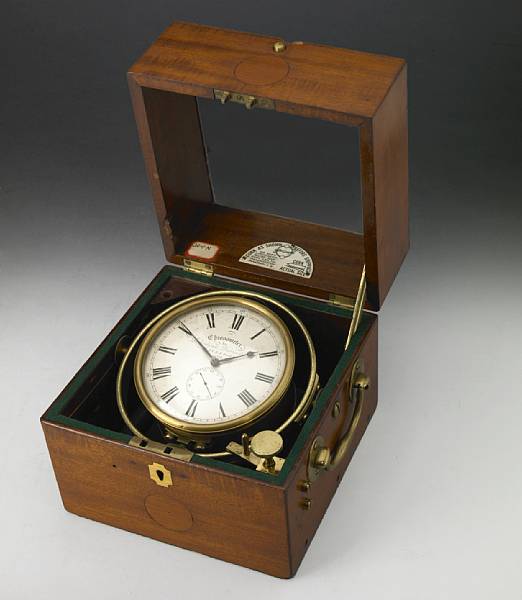 Appraisal: A Victorian one day marine chronometer Litherland Davis amp Co