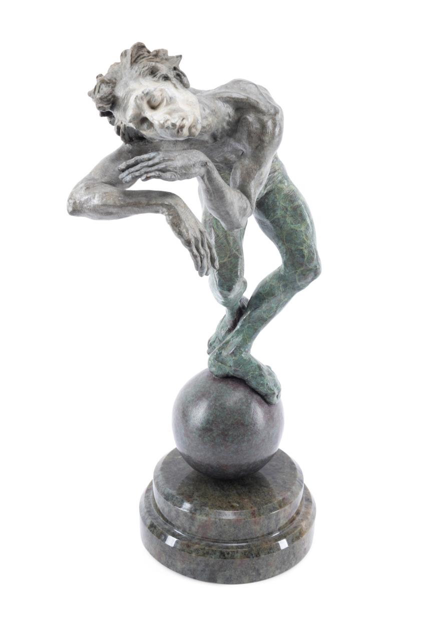 Appraisal: RICHARD MACDONALD SLEEP MARCEL BRONZE Richard MacDonald American b Sleep