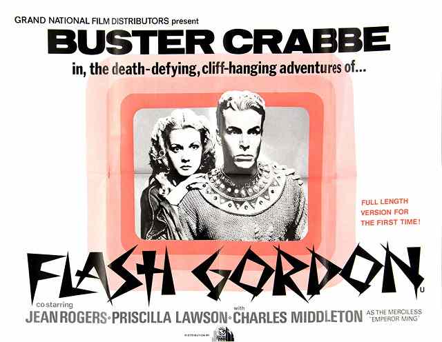 Appraisal: FLASH GORDON Universal R- science fiction starring Buster Crabbe British