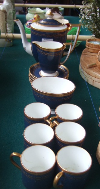 Appraisal: A Mintons six piece coffee service decorated with gilt against