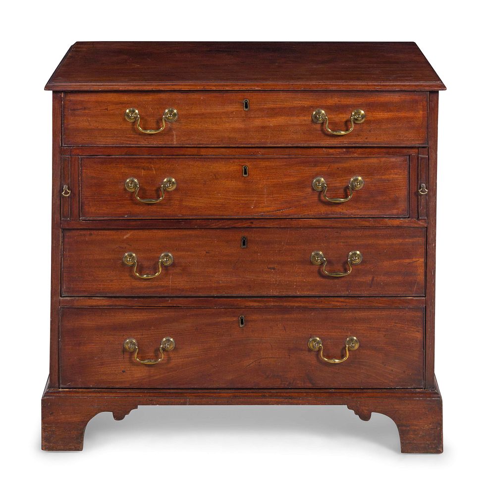 Appraisal: A George III Mahogany Chest of Drawers by Philip Bell