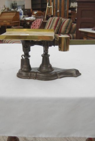 Appraisal: BRASS STEEL SCALE