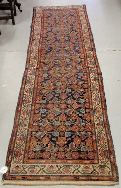 Appraisal: Malayar oriental hall runner ' x '