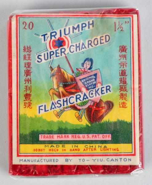 Appraisal: Triumph -Pack Firecrackers Class Manufactured by To-Yiu Condition Very Good