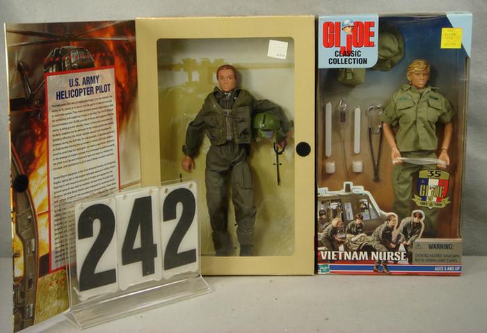 Appraisal: Lot of Gi joe toy Sets Helicopter Pilot and Vietnam