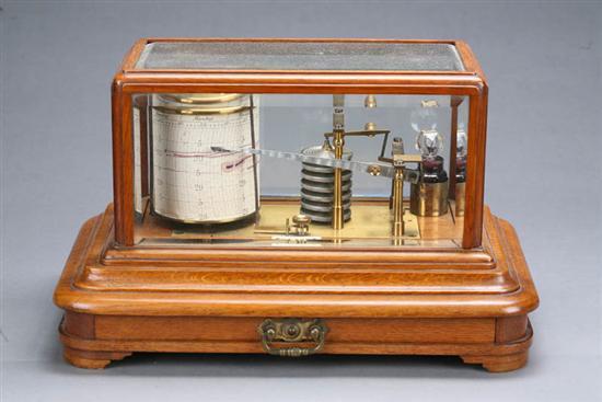 Appraisal: BAROGRAPH James Hicks London nd half- th century In an