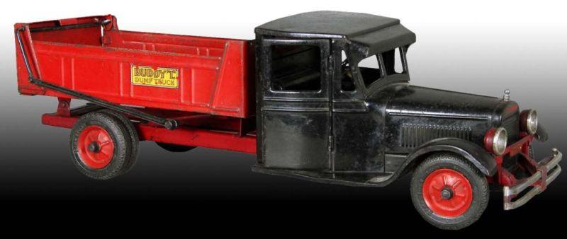 Appraisal: Pressed Steel Buddy L Jr Dump Truck Toy Description Circa