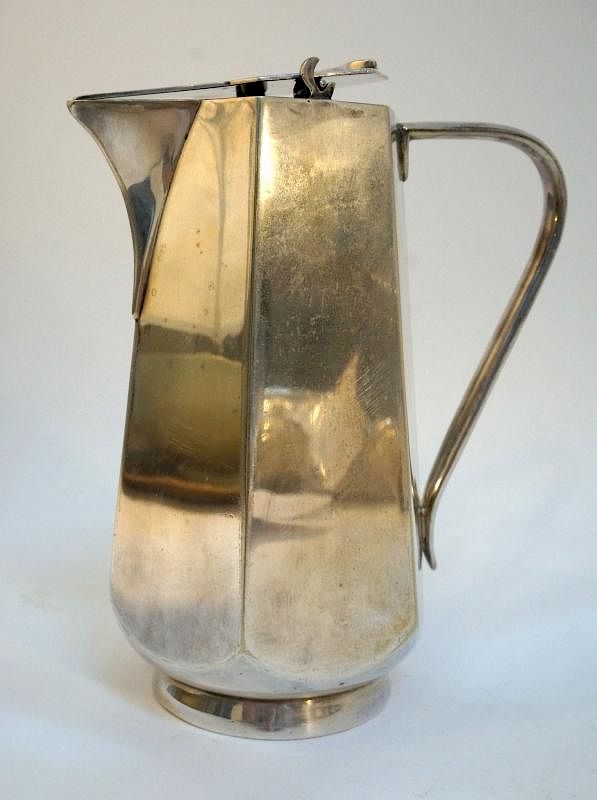 Appraisal: Silver Plate Vintage Pitcher Silver Plate Vintage Pitcher Dimensions -