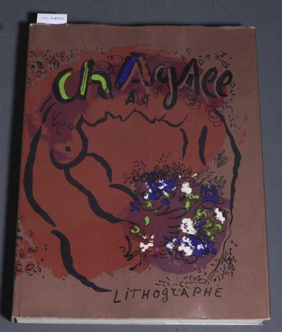 Appraisal: CHAGALL MARC - MOURLOT FERNAND Chagall Lithograph Vol I Avant-Propos