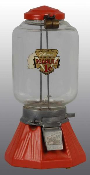 Appraisal: Northwestern Peanut Machine Description model All original Working Includes key