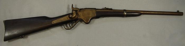 Appraisal: Spencer Civil War repeating carbine cal bbl slight crack in