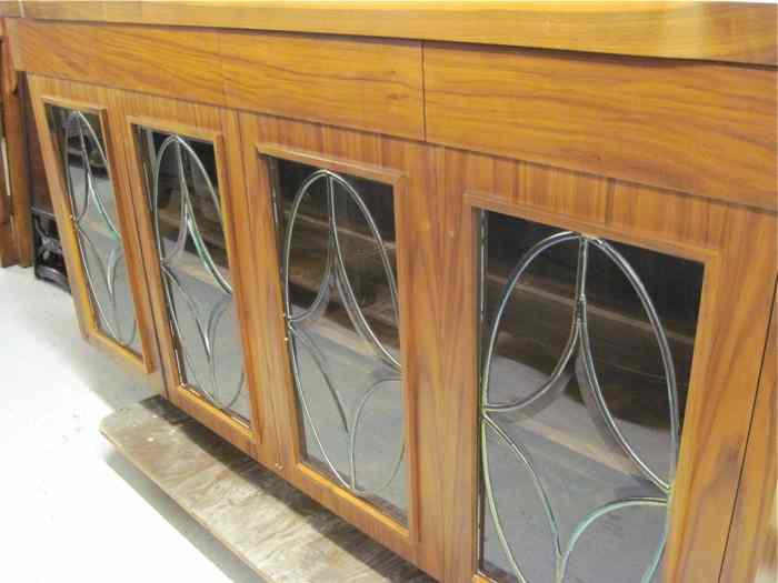 Appraisal: KEN ESCH CUSTOM WALNUT BUFFET Portland Oregon c 's the