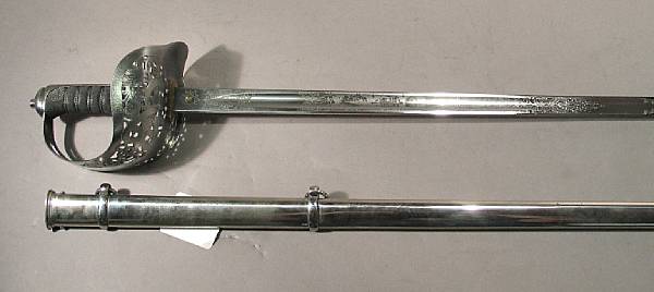 Appraisal: An Edward VII officers presentation sword by Robert Mole amp