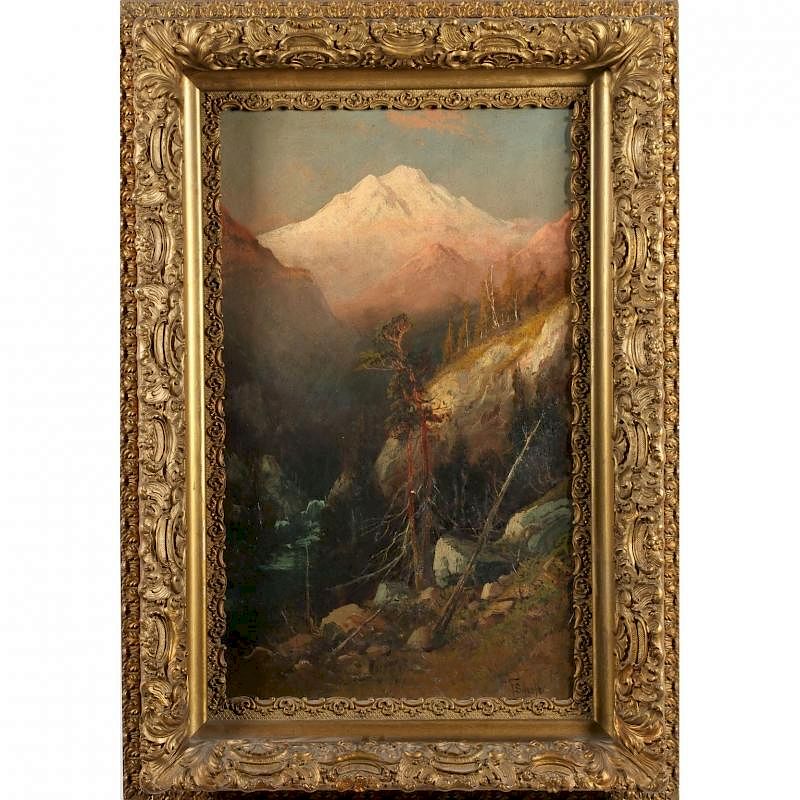 Appraisal: Frederick Ferdinand Shafer - Mount Shasta late th - early