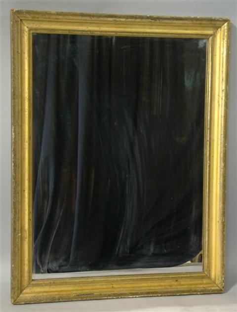 Appraisal: GILT WOOD FRAMED MIRROR