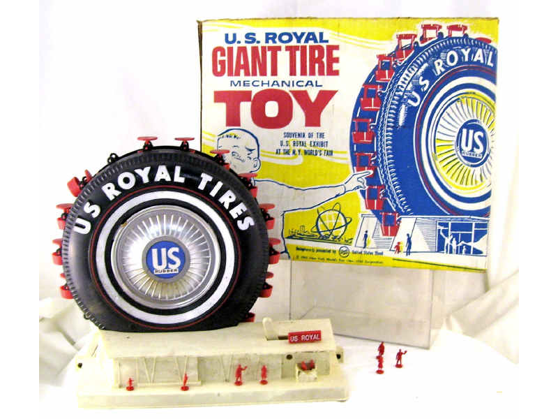 Appraisal: U S Royal Giant Tire Mechanical Toy Souvenir of the