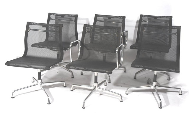 Appraisal: CHARLES RAY EAMES FOR VITRA a set of six EA