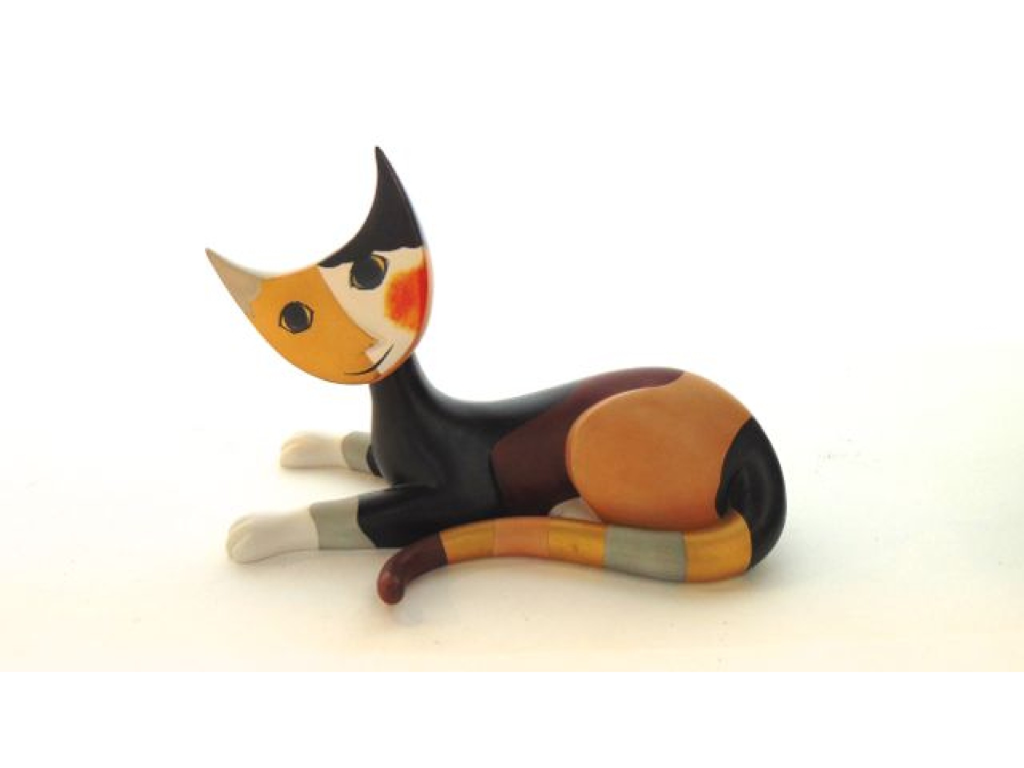 Appraisal: A Goebel model of a recumbent cat by Rosina Wachtmeister