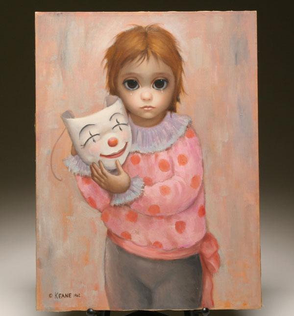 Appraisal: Margaret D H Keane American b The Sad Clown child