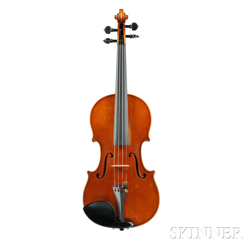 Appraisal: Modern French Violin Saint-Sebastien Lyon bearing the maker's internal stamp