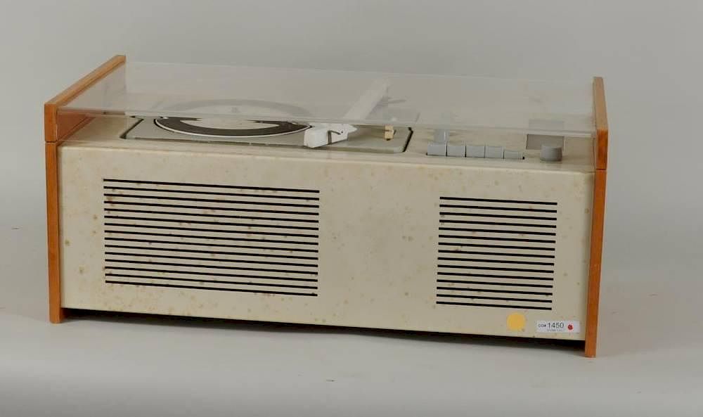 Appraisal: Braun SK or SK Radio-Phonograph Braun SK or SK radio-phonograph