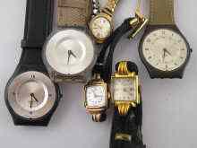 Appraisal: A mixed lot comprising two carat gold lady's watches a