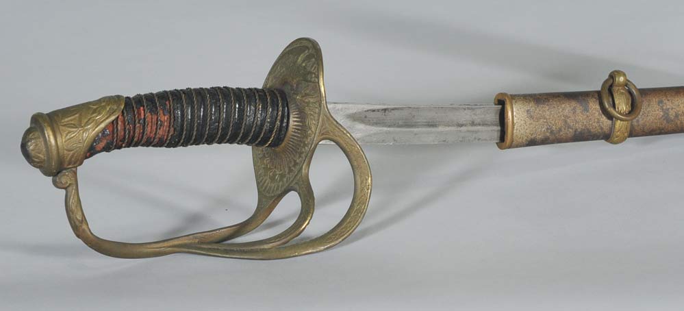 Appraisal: U S Cavalry Sword and Scabbard with star hilt third