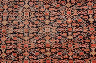 Appraisal: Malayer Carpet early to mid- th century rows of repeating