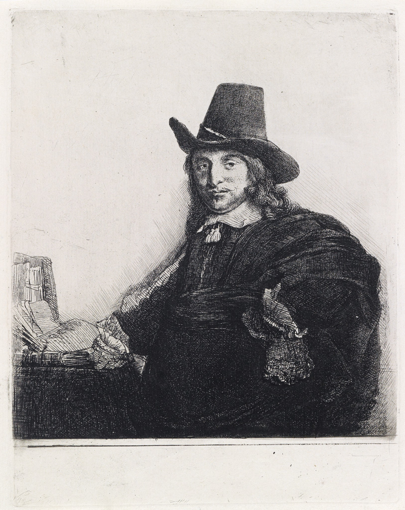 Appraisal: REMBRANDT VAN RIJN Jan Asselyn Painter Etching and drypoint circa