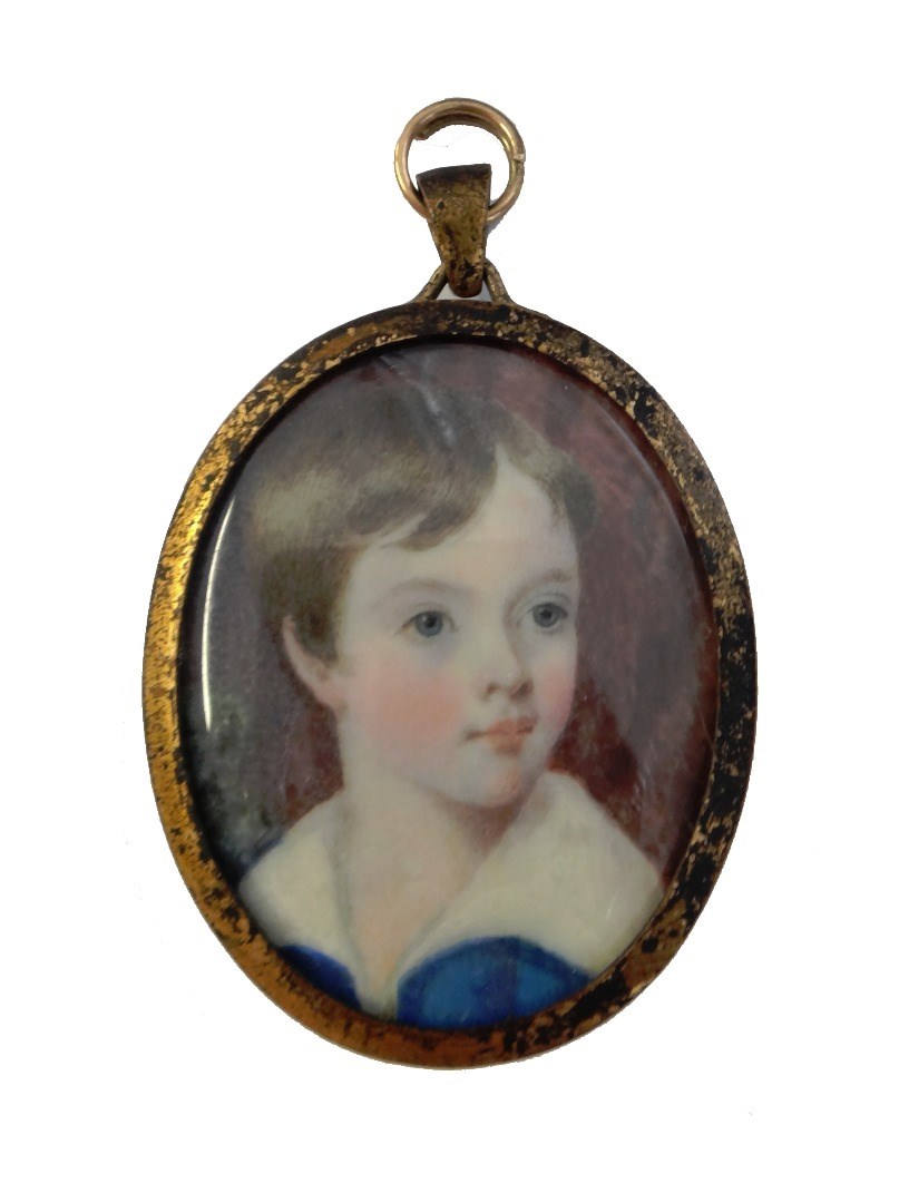 Appraisal: Early th century English School portrait miniature on ivory of