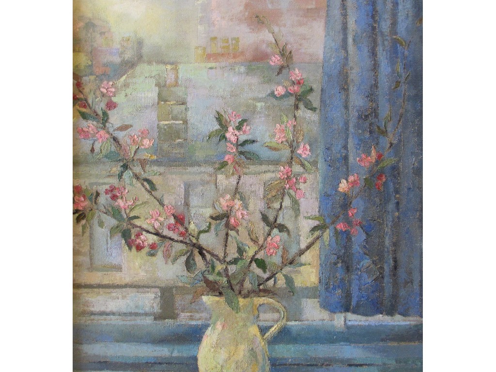 Appraisal: LOUISE GIBSON ANNAND MBE - FLOWERS IN A JUG BY