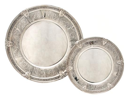 Appraisal: Set of American Sterling Silver Dishes Gorham circa in the