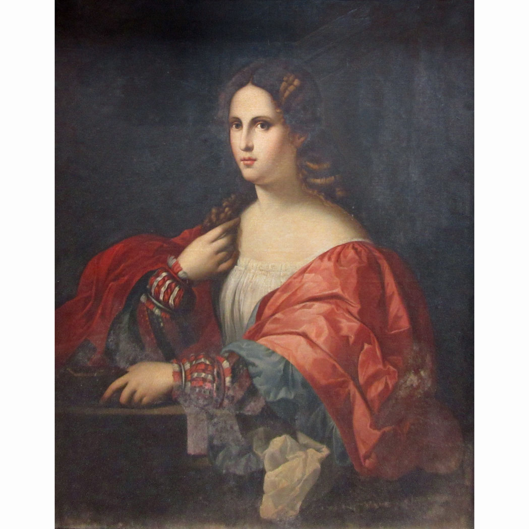 Appraisal: After Jacopo Palma called Palma Vecchio Portrait of a Lady