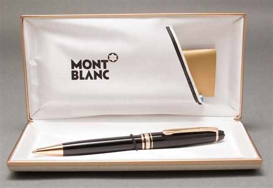 Appraisal: Montblanc Meisterstuck ballpoint pen in case with original box Estimate