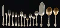 Appraisal: -PIECES OF GORHAM STERLING SILVER FLATWARE IN THE MYTHOLOGICAL PATTERN