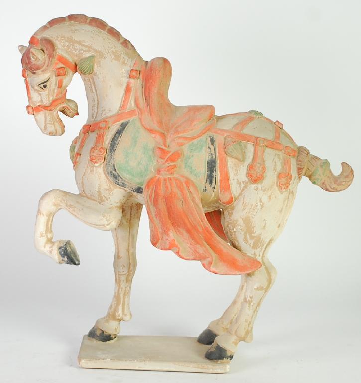 Appraisal: MODERN CHINESE REPRODUCTION OF A TANG HORSE high cm