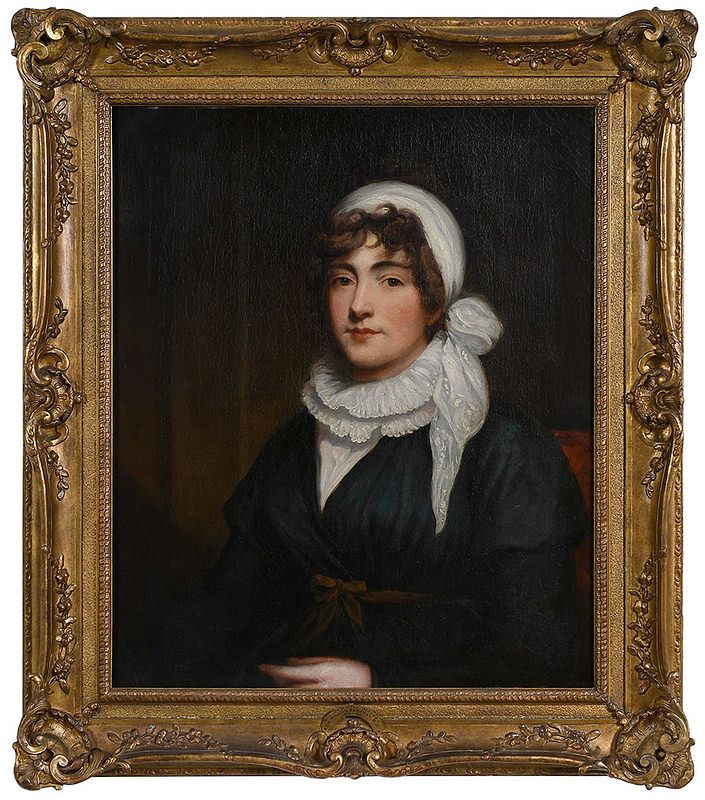 Appraisal: After Sir William Beechey British - Portrait of Mrs De